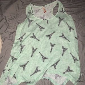 Tank top blouse